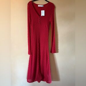NWT Anthropologie Sparrow Sweater Maxi Dress